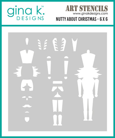 Nutty About Christmas Stencils