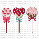 Valentine Cake Pop Die Set