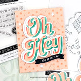 Oh Hey Stencil 4 Pack (4.75 x 6)