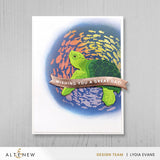 One-Go: Solid Sentiment Banners Stamp Set