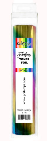 Fabulous Toner Foil - Striped Rainbow