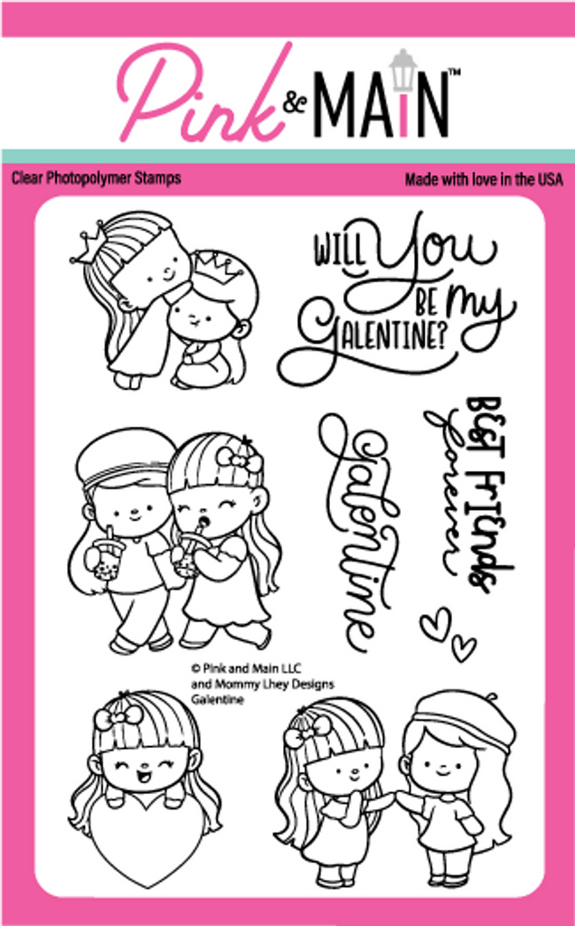 Galentine Stamp Set