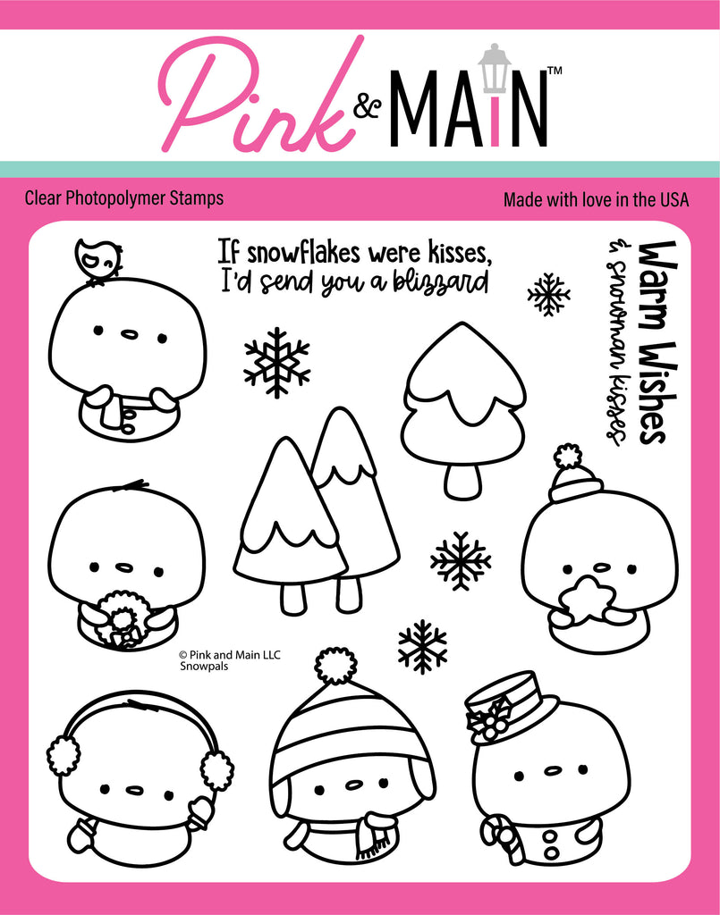 Snowpals 6X6 Stamp Set