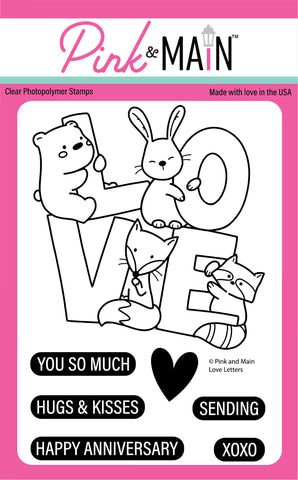 Love Letters 4X6 Stamp Set