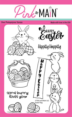 Easter Flag 4X6 Stamp Set