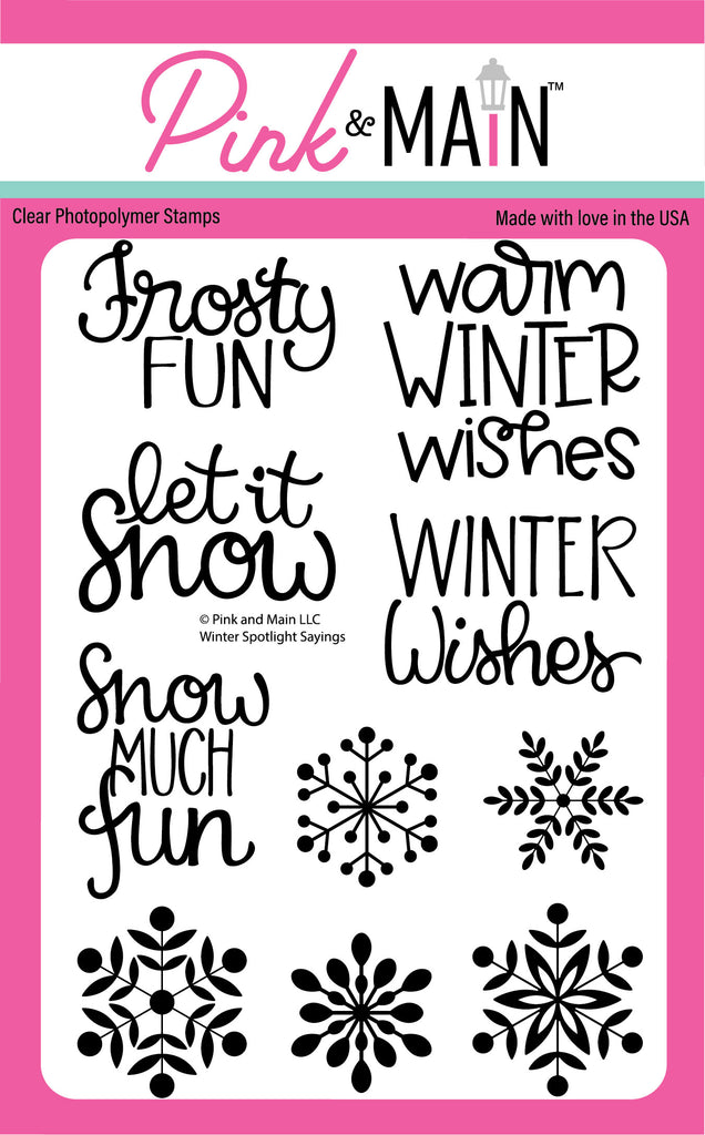 Winter Spotlight Sayings