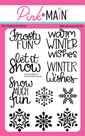 Winter Spotlight Sayings
