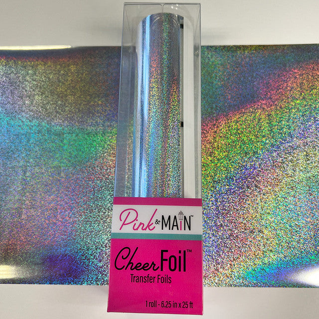 Glitzy Silver CheerFoil