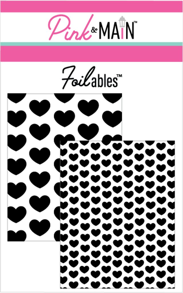 Polka Hearts Foilables