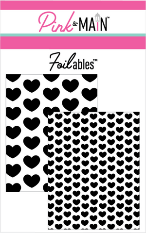 Polka Hearts Foilables