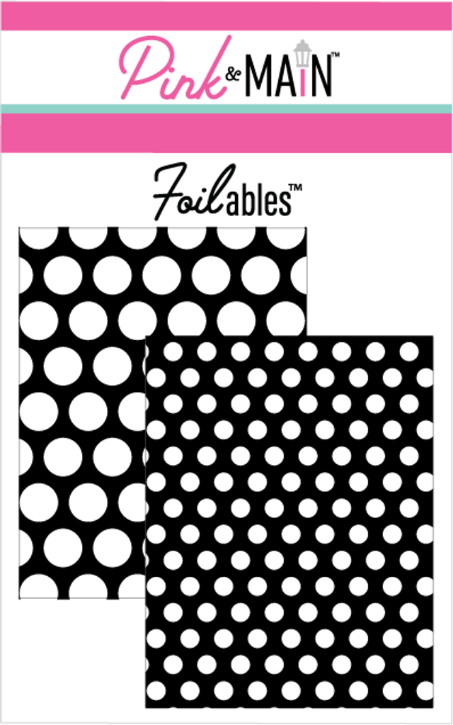 Reverse Dots Foilable panels