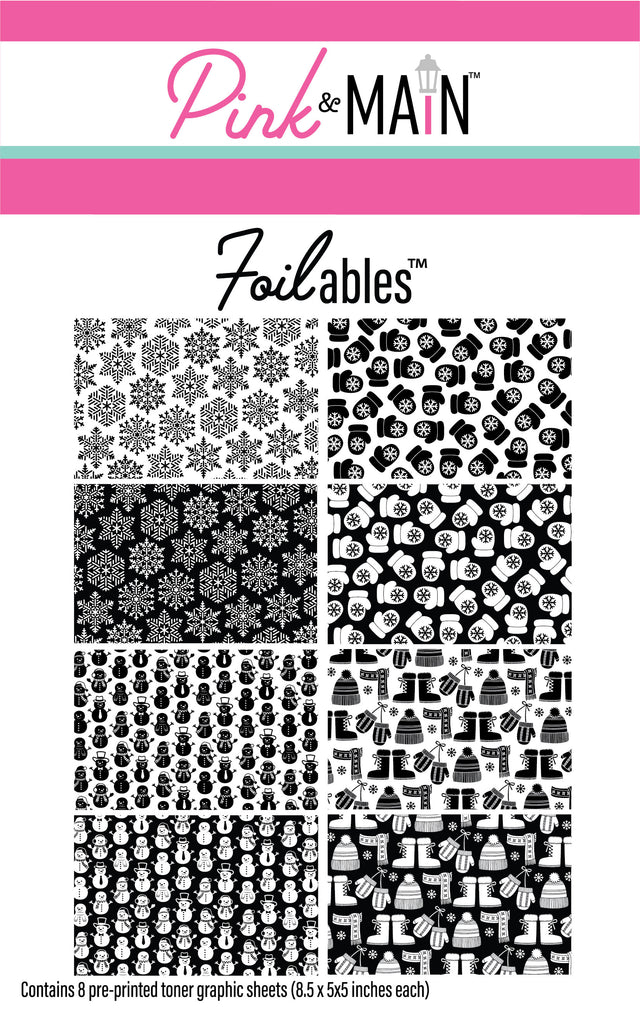 Winter Fun Foilables Sheets (8 Designs)