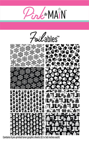 Winter Fun Foilables Sheets (8 Designs)