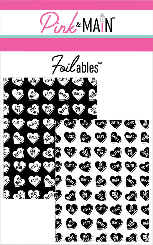 Sweet Hearts Foilables Panels (2 Designs)