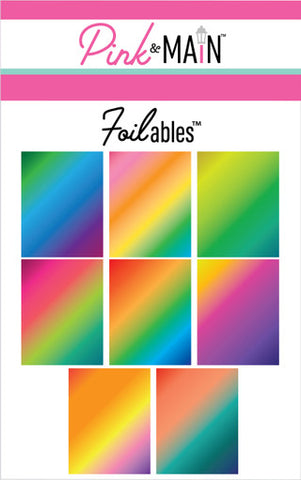 Diagonal Ombre Foilables Panels (8 Designs)