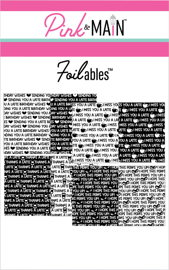 A Latte Notes Foilables® Panels