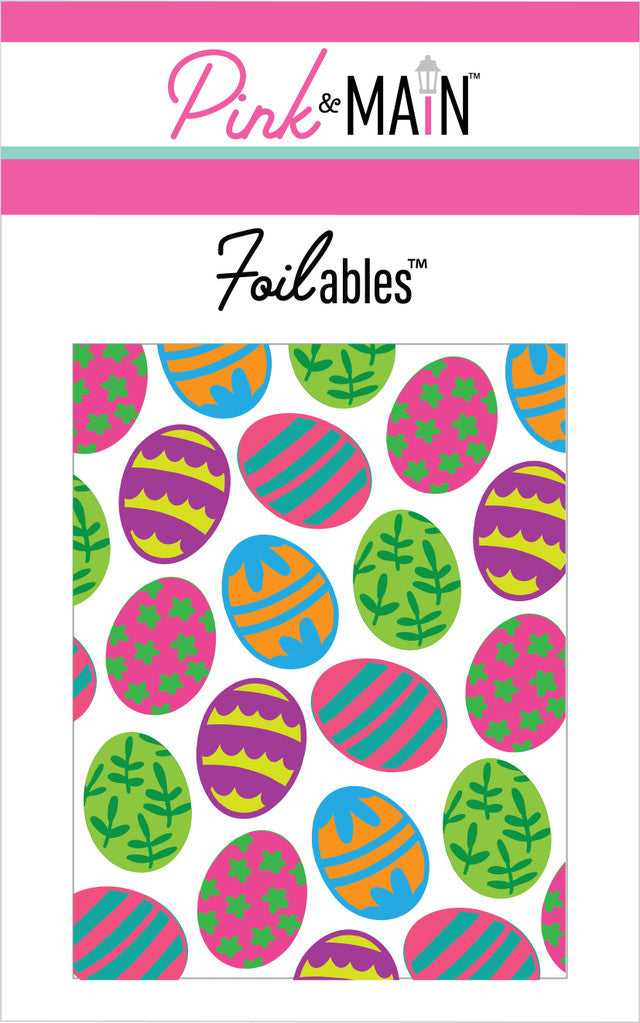Colored Eggs Foilables® Panels