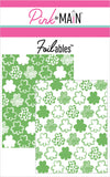 Green Shamrocks Foilables® Panels