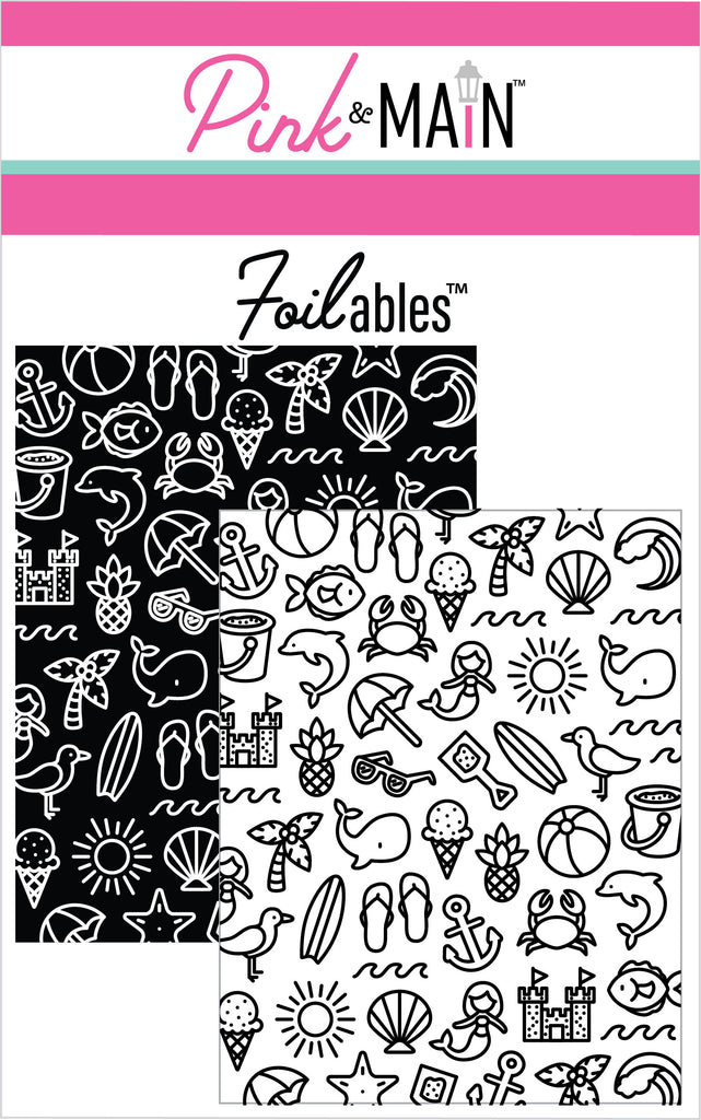 Summer Fun Icons Foilables® Panels