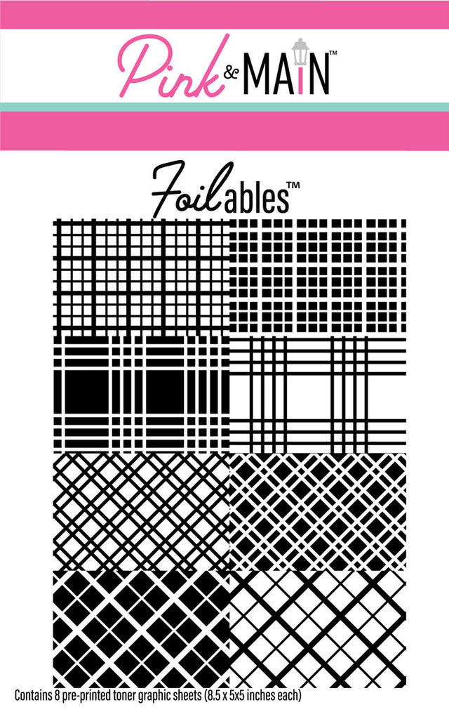 Simple Plaids Foilables® Sheets