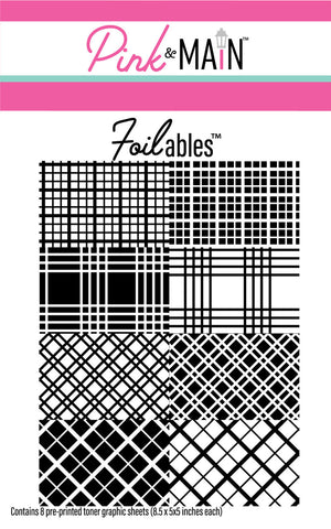 Simple Plaids Foilables® Sheets