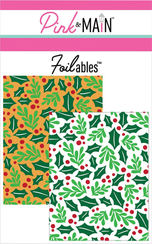 Colorful Holly Foilables® Panels