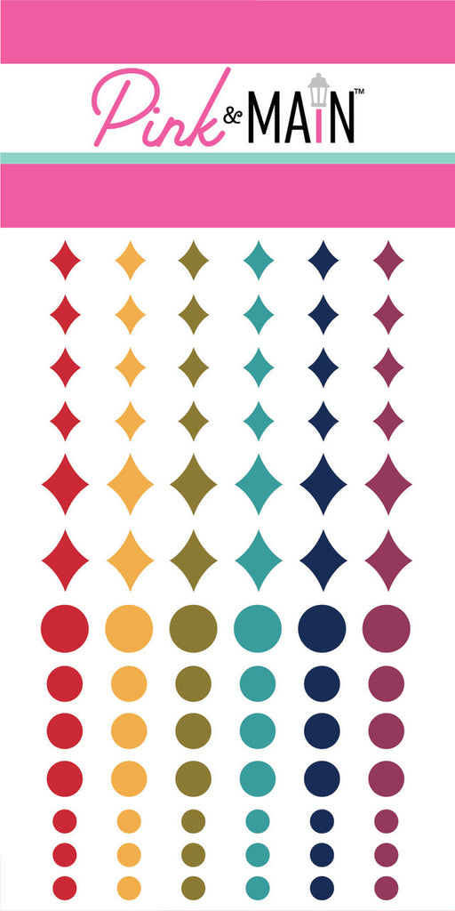 Autumn is Calling Glitter Enamel Shapes