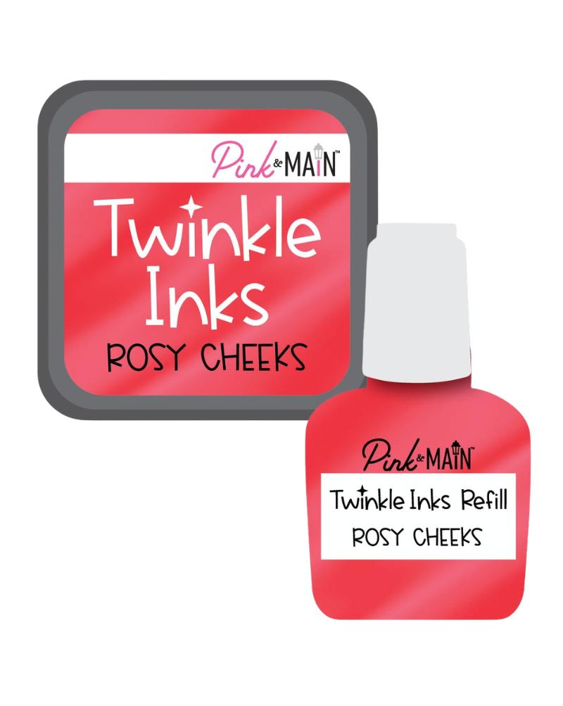 Rosy Cheeks Twinkle Ink Pad + Refill