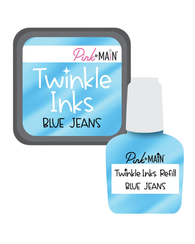 Blue Jeans Twinkle Ink Pad + Refill