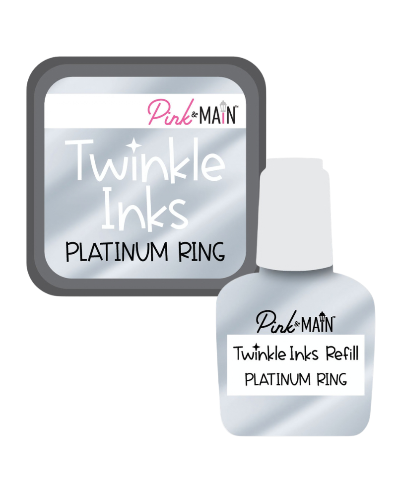 Platinum Ring Twinkle Ink Pad + Refill