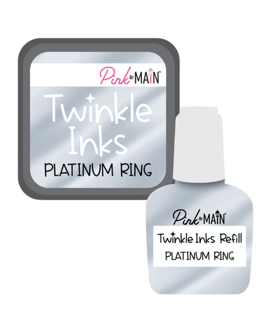 Platinum Ring Twinkle Ink Pad + Refill