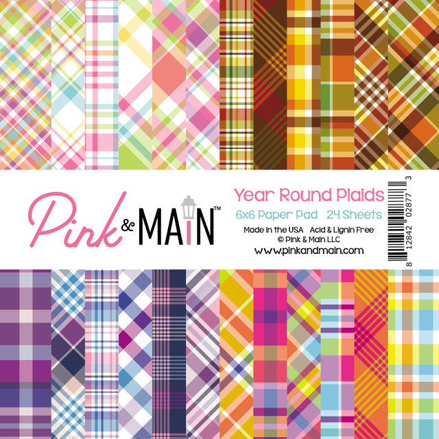 Year Round Plaid 6x6 Paper Pad