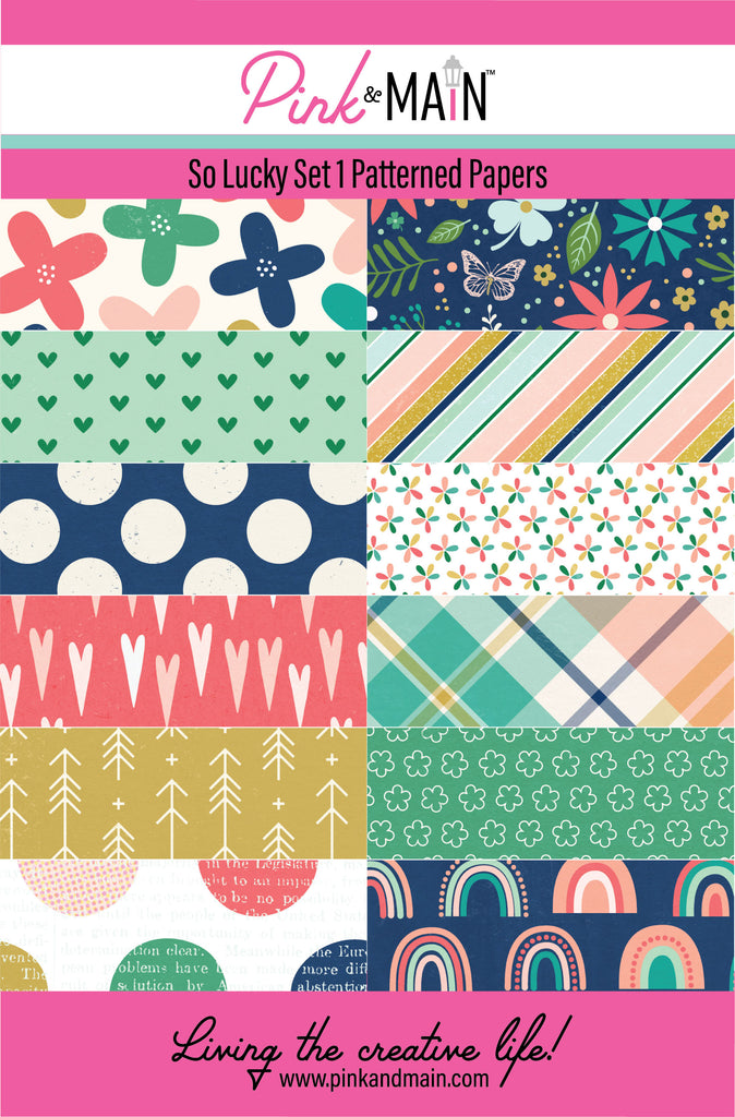 So Lucky Set 1 Paper Pack 8.5 x 5.5