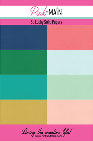So Lucky Solids Paper Pack 8.5 x 5.5