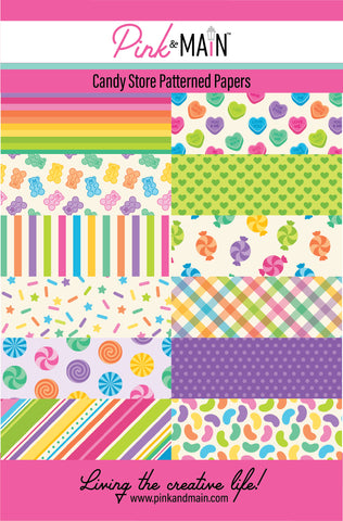 Candy Store Paper Pack 8.5 x 5.5