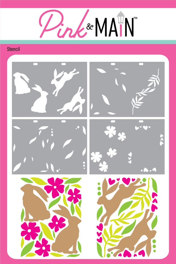 Bunny Hop Set 1 Stencils (Set Of 4)