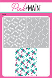 Layered Dragonflies Stencils (Set of 2)