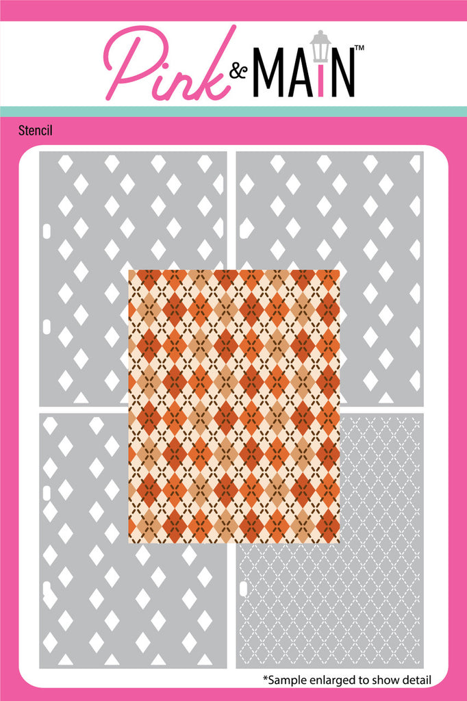 Argyle Layering Stencils