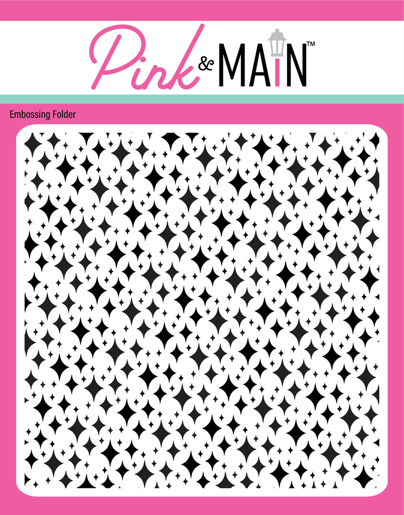 Sparkles 6x6 Embossing Folder