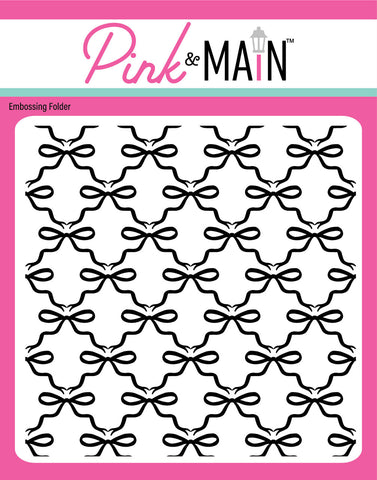 Bunch of Bows 6x6 Embossing Folder