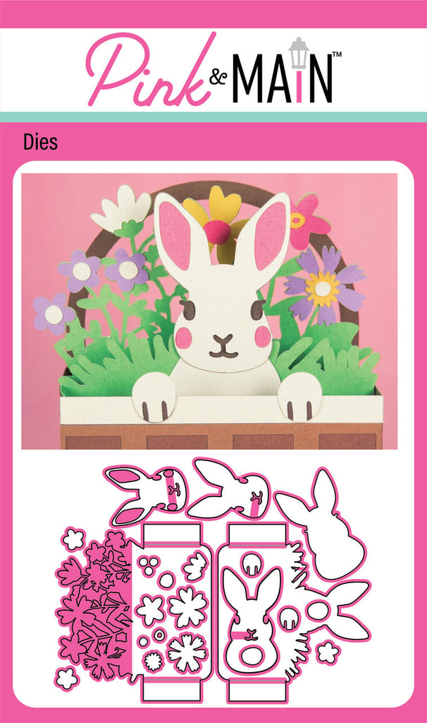 Bunny In The Basket Add On Dies
