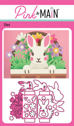 Bunny In The Basket Add On Dies