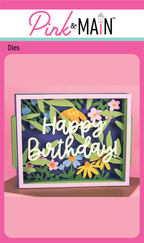 Happy Birthday Pop Up Card Dies
