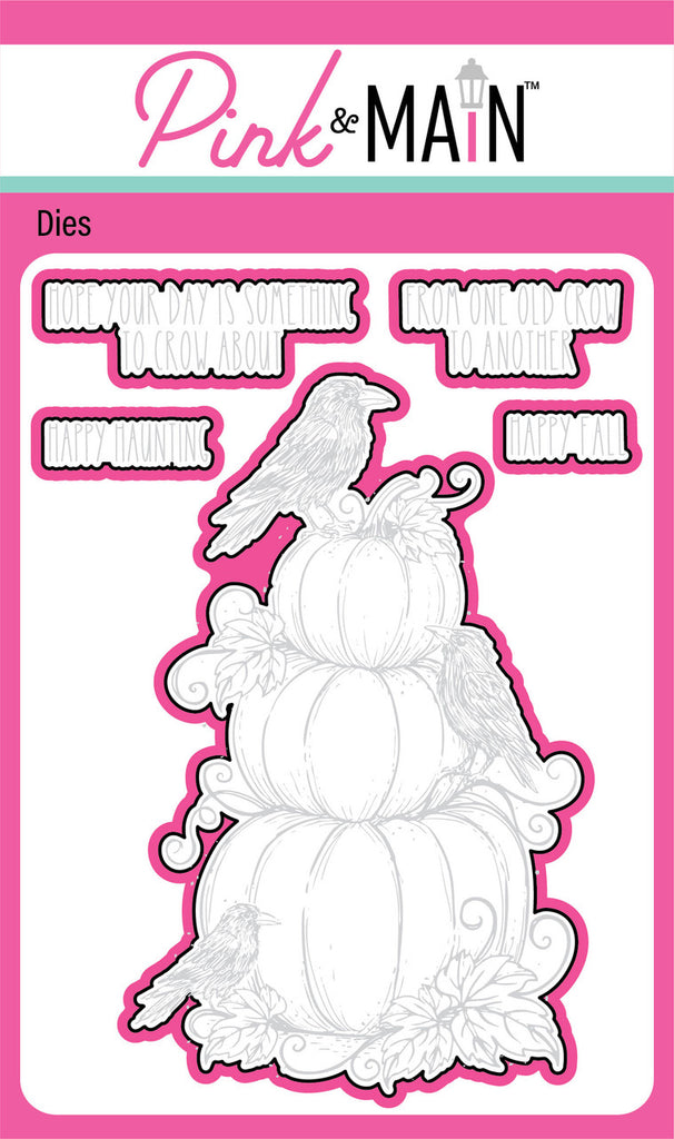 Pumpkins and Crows Die Set