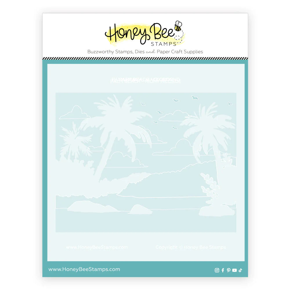 Palm Beach Coordinating Stencil (Set Of 6)