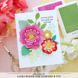 Paper Posy Stamp Set (3 x 3)