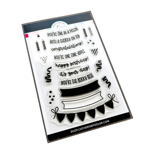 Party Pieces & Sentiment Stamp Set