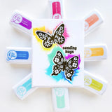 Flourishes & Sentiments Stamp Set