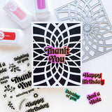 Flourishes & Sentiments Stamp Set