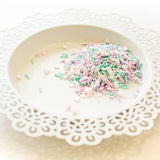 Pastel Blizzard Clay Confetti